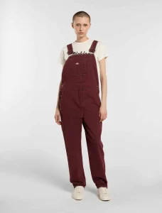 Haalarit Dickies Women's Loose Canvas Bib Overalls
