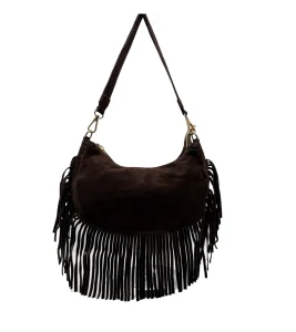 Hapsulaukku Louisa Lee Suede Leather Bag Fringe Demy
