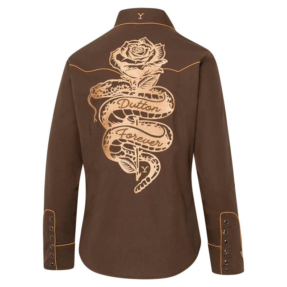Yellowstone Women's Blouse Dutton forever westernpaita