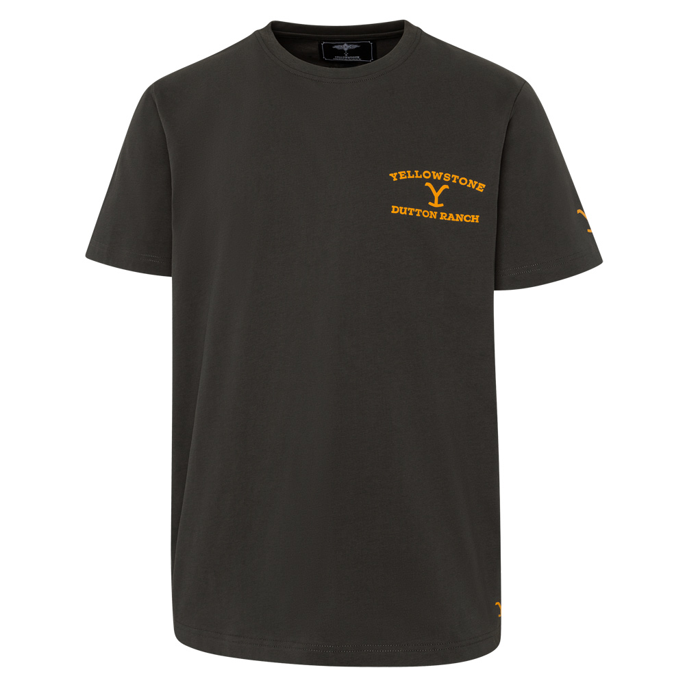 Yellowstone T-Shirt Ride for the Brand anthracite T-paita