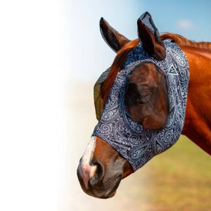 Hyönteismaski Professional’s Choice Comfort Fit Fly Mask Paisley