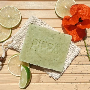 PIPPA Shampoobar Poppy Seed & Lime 180g