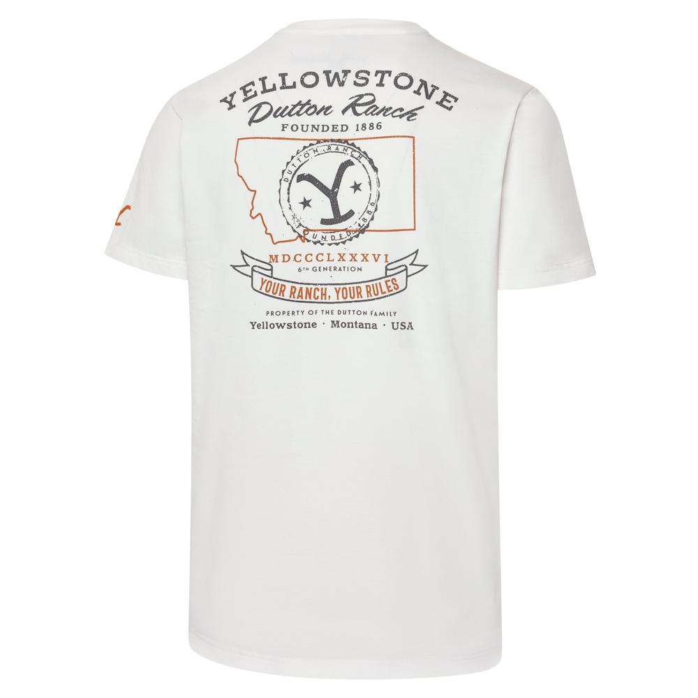 Yellowstone T-Shirt Your Ranch Your Rules T-paita