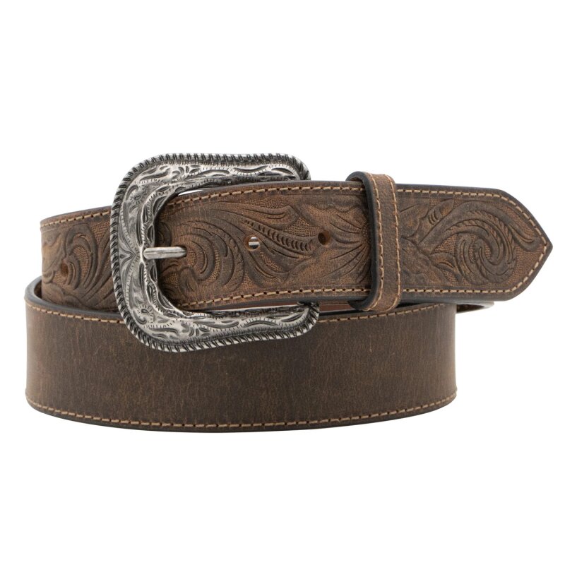 Vyö Twisted X Belt Brown Floral